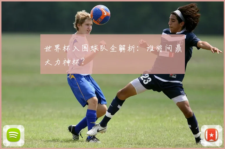 世界杯入围球队全解析：谁将问鼎大力神杯？