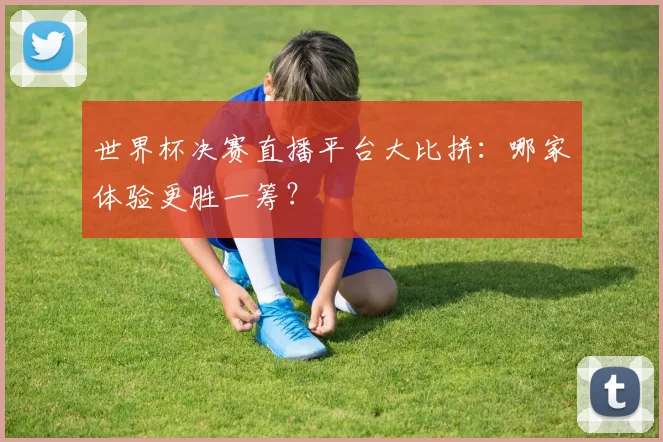 世界杯决赛直播平台大比拼:哪家体验更胜一筹?