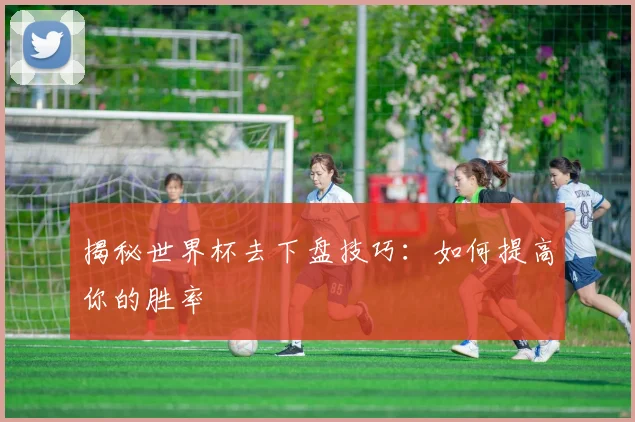 揭秘世界杯去下盘技巧：如何提高你的胜率